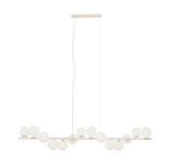 KARE Hängeleuchte Scala Balls, greige, 150 cm, G9
