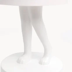 KARE LED-Akkutischleuchte Animal Rabbit, weiß, IP54, 29cm