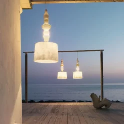 Karman Alibabig LED-Außen-Hängeleuchte, Ø 50 cm