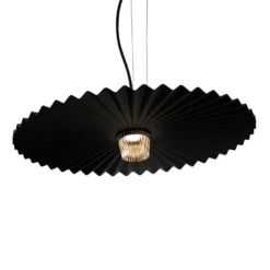 Karman Gonzaga LED-Hängeleuchte, Ø 59 cm, schwarz