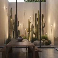 Karman LED-Wegeleuchte MINUIT, Höhe 105 cm, schwarz, IP65