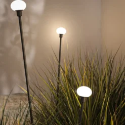 Karman LED-Wegeleuchte MINUIT, Höhe 105 cm, schwarz, IP65