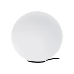 Karman Tischleuchte Maoo, Glas satiniert, Ø 12 cm, G9