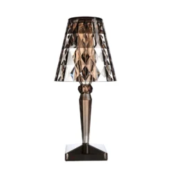 Kartell Big Battery - Tischlampe IP54, cola