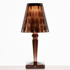 Kartell Big Battery - Tischlampe IP54, cola