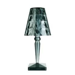 Kartell Big Battery - Tischlampe IP54, hellblau