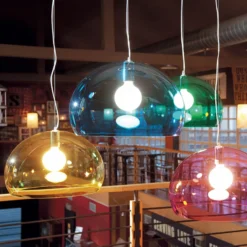 Kartell Big FL/Y - LED-Hängeleuchte, grün