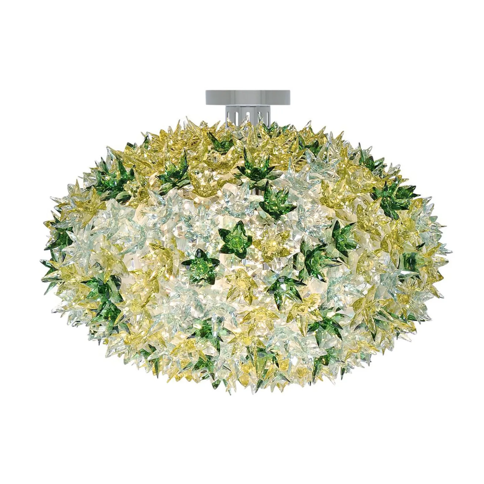 Kartell Bloom C1 LED-Deckenleuchte G9, minze