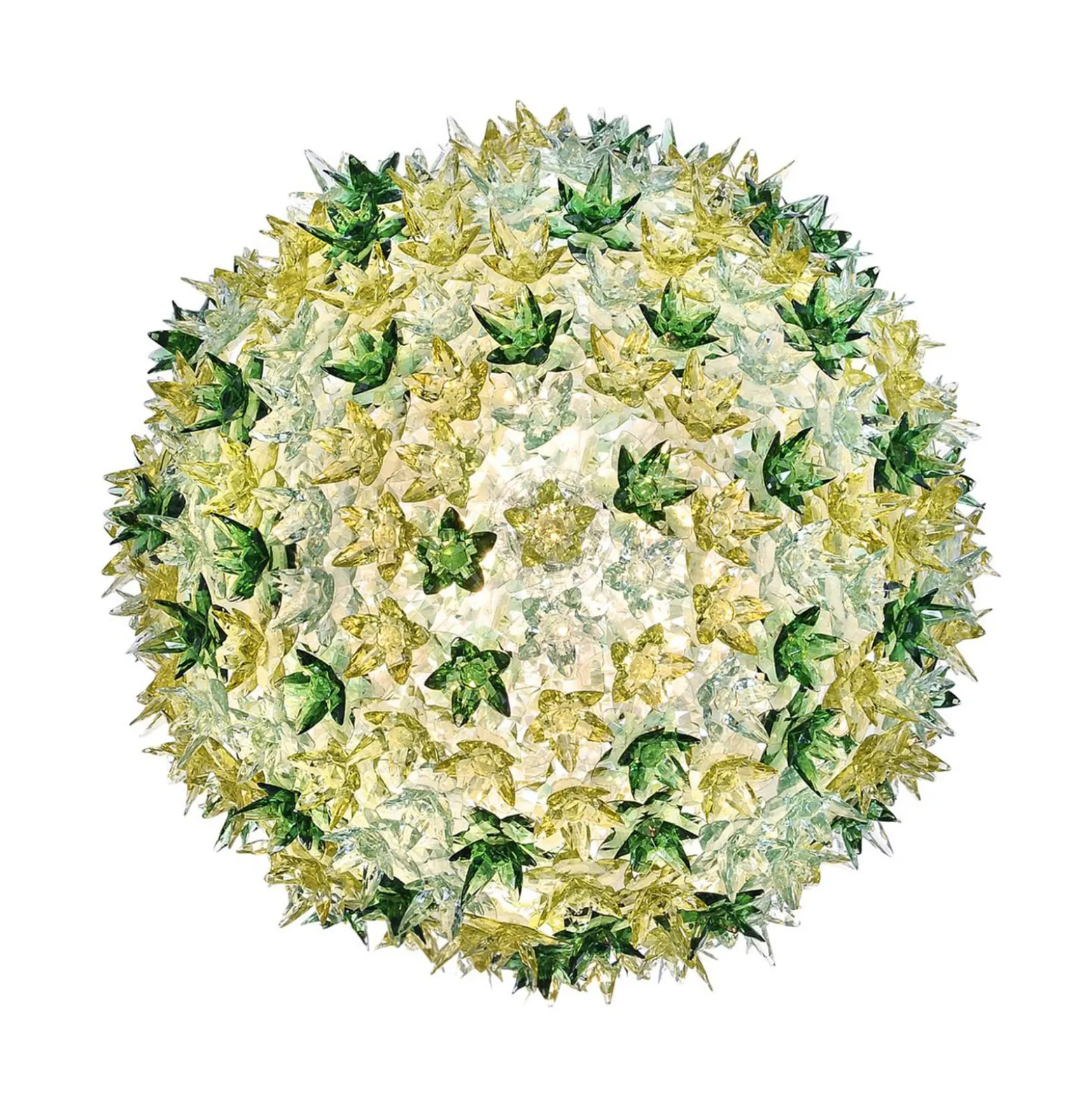 Kartell Bloom C1 LED-Deckenleuchte G9, minze