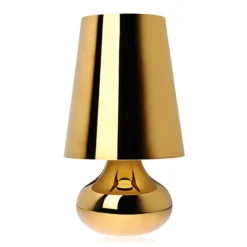 Kartell Cindy LED-Tischleuchte dunkelgold metallic