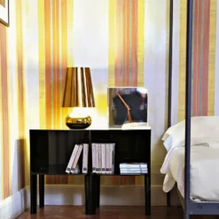 Kartell Cindy LED-Tischleuchte dunkelgold metallic