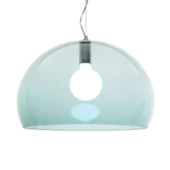 Kartell FL/Y Hängeleuchte, Ø 52 cm, petrol