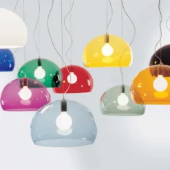 Kartell FL/Y - LED-Pendellampe, salbeigrün
