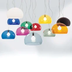 Kartell FL/Y - LED-Pendellampe, salbeigrün