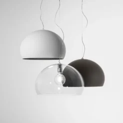 Kartell FL/Y - LED-Pendellampe, weiß matt