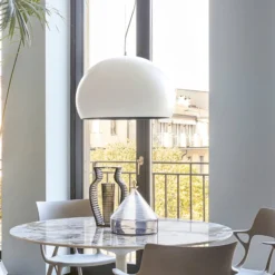 Kartell FL/Y - LED-Pendellampe, weiß matt