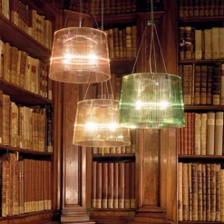 Kartell Gé LED-Hängeleuchte gelb