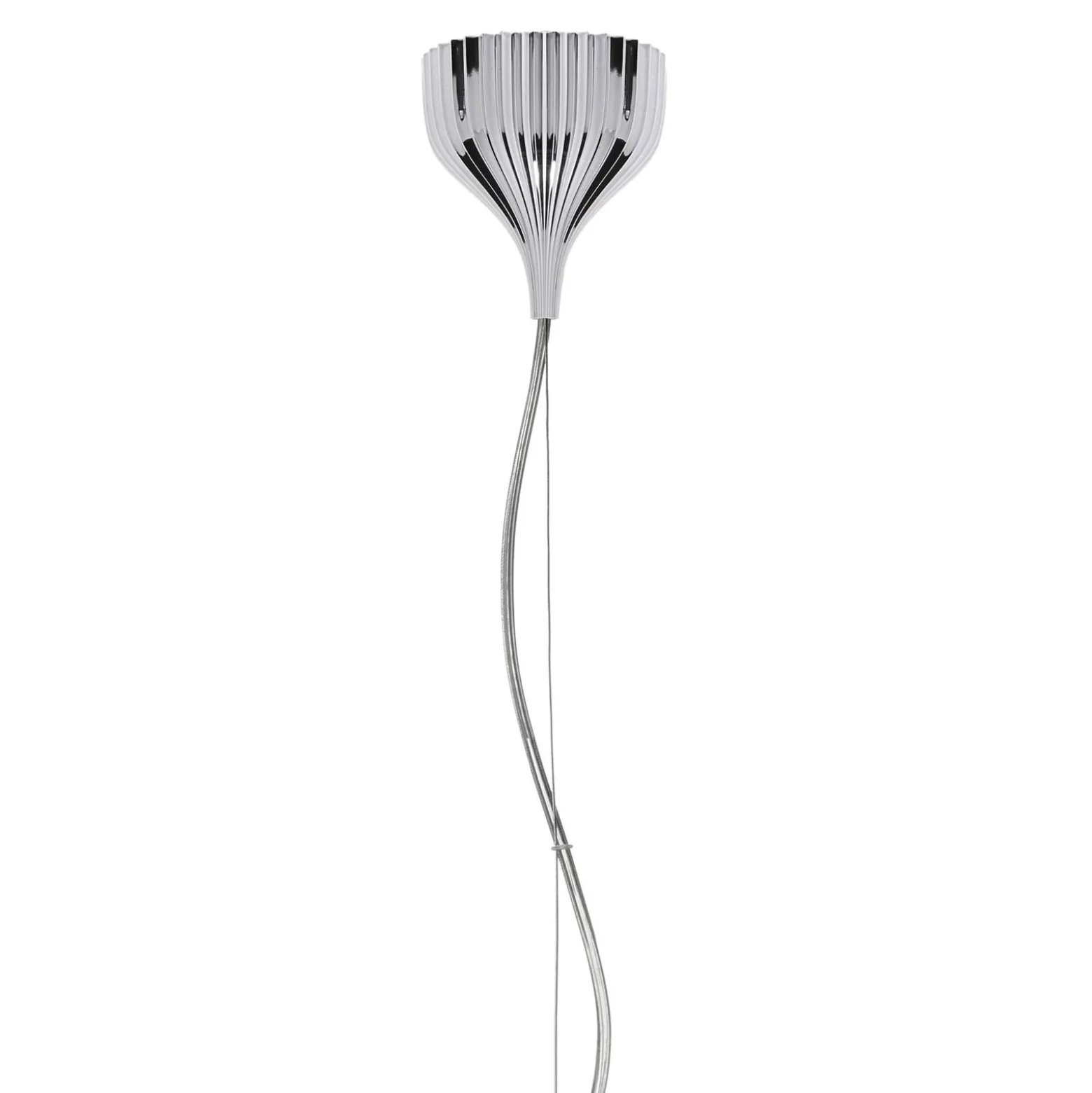 Kartell Gé LED-Hängeleuchte, verchromt