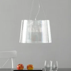 Kartell Gè - LED-Pendellampe, transparent