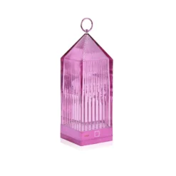 Kartell Lantern LED-Tischleuchte, lilafarben IP54