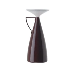 Kartell LED-Akku-Tischleuchte Camomille, dunkelrot, dimmbar