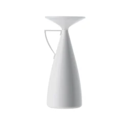 Kartell LED-Akku-Tischleuchte Camomille, weiß, Höhe 24 cm