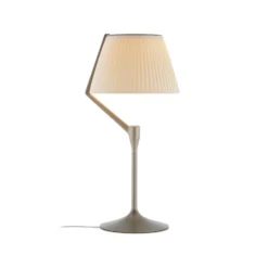 Kartell LED-Tischleuchte Angelo Stone, beige, dimmbar