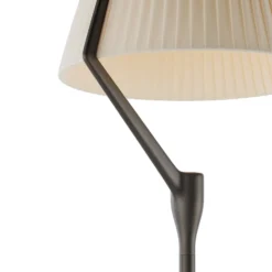 Kartell LED-Tischleuchte Angelo Stone, titan, dimmbar