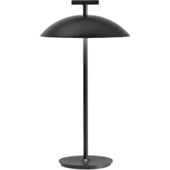 Kartell Mini Geen-A LED-Tischleuchte mobil schwarz
