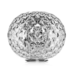 Kartell Planet LED-Tischleuchte Kugel, transparent