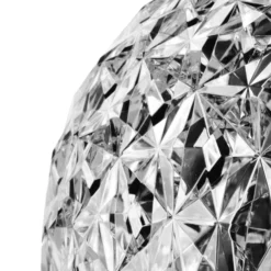 Kartell Planet LED-Tischleuchte Kugel, transparent