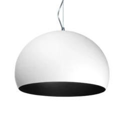 Kartell Small FL/Y LED-Hängeleuchte weiß matt