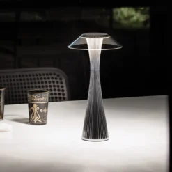 Kartell Space - LED-Designer-Tischleuchte, titan
