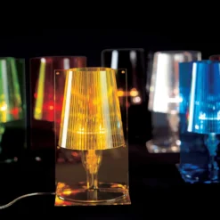 Kartell Take Designer-Tischleuchte, olivgrün