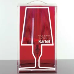 Kartell Take Designer-Tischleuchte, rauchgrau