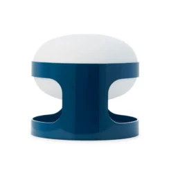 Kartell Tischleuchte KD28, petrol, Ø 25 cm, E14-LED