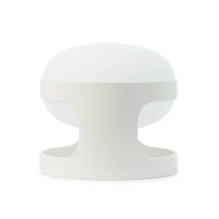 Kartell Tischleuchte KD28, weiß, Ø 25 cm, E14-LED