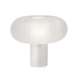 Kartell Tischleuchte Teresa Frozen, eisfarben, dimmbar, E27