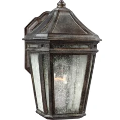 Kastanienbraune Außenwandlampe Londontowne