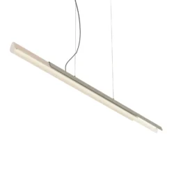 kdln Hängelampe Dala linear, sandweiß/beton, 2.700 K 150 cm