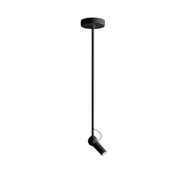 kdln LED-Deckenleuchte Bird, schwarz, Ø 11 cm, Metall