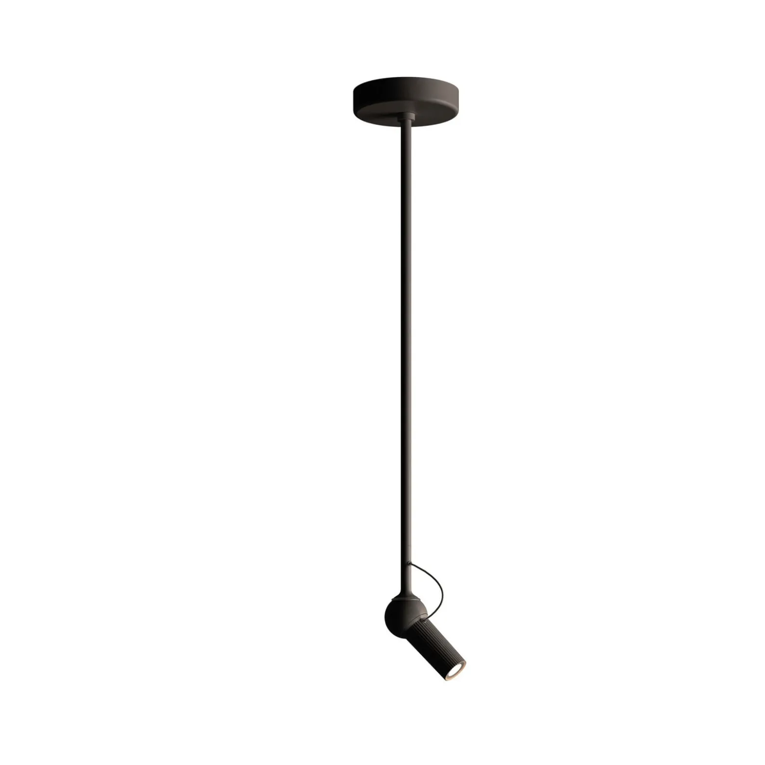 kdln LED-Deckenleuchte Bird, schwarz, Ø 11 cm, Metall
