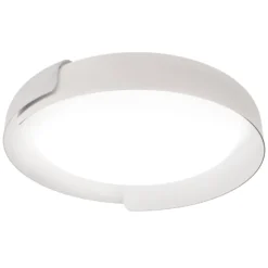 kdln LED-Deckenleuchte Dala, weiß/weiß, Ø 87 cm, dim