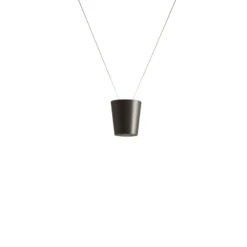 kdln LED-Designer-Hängelampe Sling, 2.700 K, 1-fl., schwarz