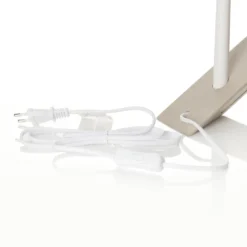 Kerzenleuchter Arrow, flach, 7flammig, grau