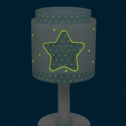 Kinder-Tischlampe Baby Dreams, blau, G4, Ø 15 cm