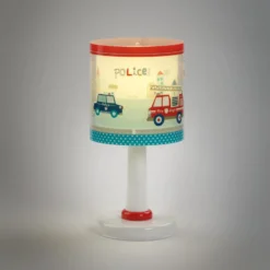 Kinder-Tischleuchte Police, G4, Ø 15 cm