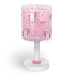 Kinder-Tischleuchte Unicorns, G4, Ø 15 cm
