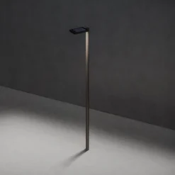 KLEWE LED-Solarleuchte LINK ohne Mast, anthrazit, IP65