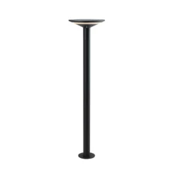 KLEWE LED-Solar-Wegelampe Keope, anthrazit, Höhe 80 cm, IP65